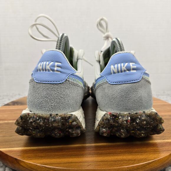 Nike Women 7.5 Waffle Racer Crater Summit White Aluminum Athletic Casual Sneaker - Picture 2 of 12